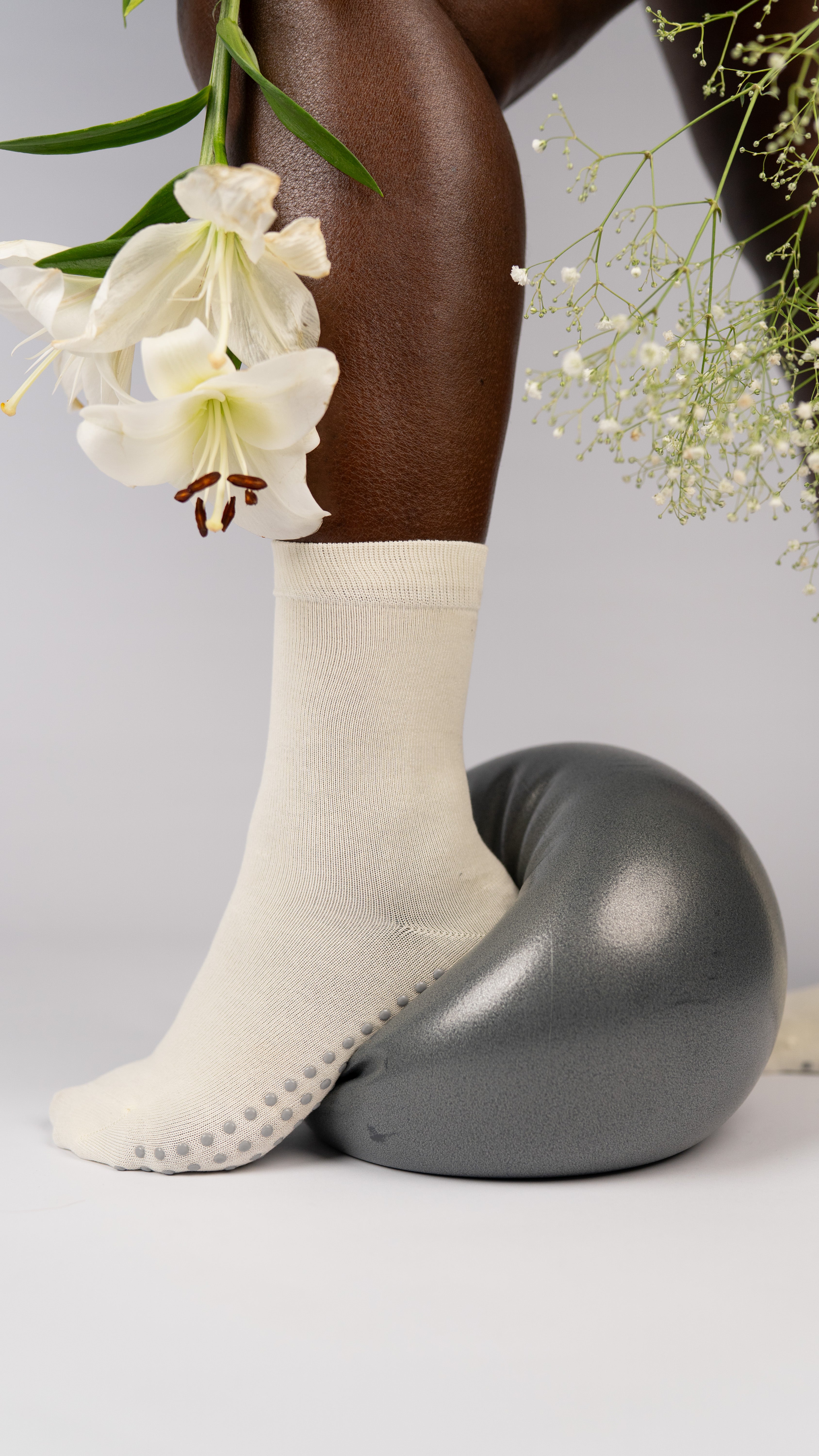 Long Non Slip Grip Socks