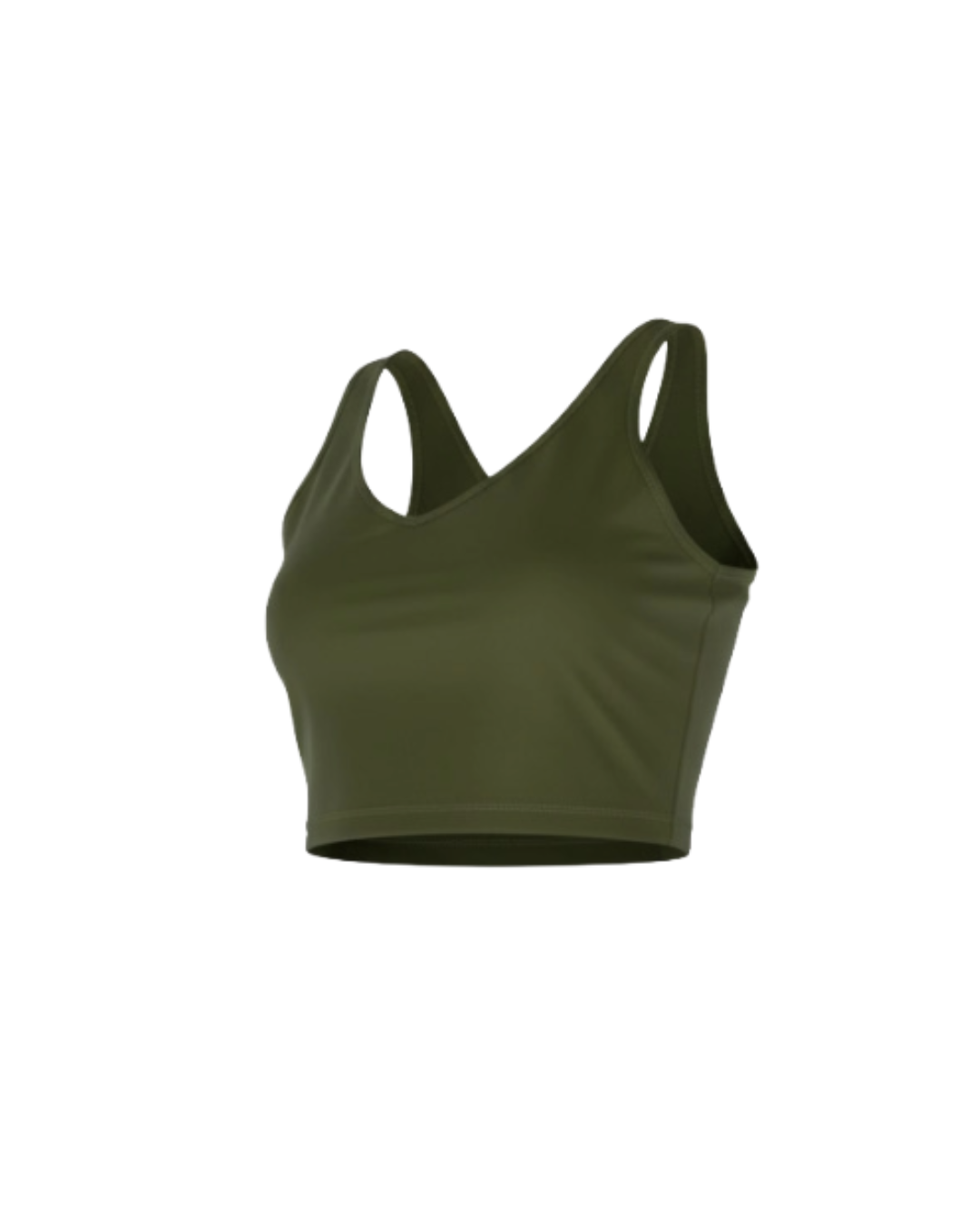 Top de yoga vert